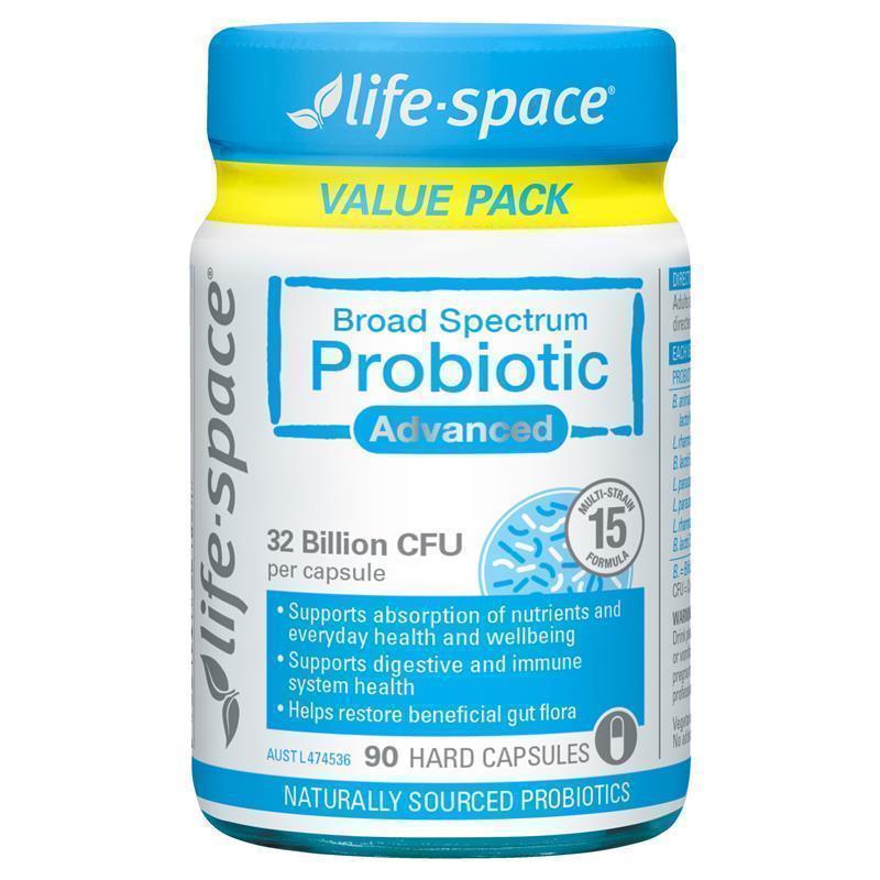 Load image into Gallery viewer, Life-Space Broad Spectrum Probiotic Advanced 90 Capsules
