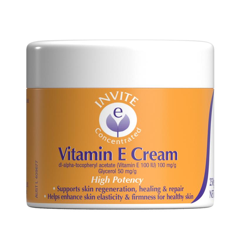 Load image into Gallery viewer, Invite E Vitamin E Cream 250g

