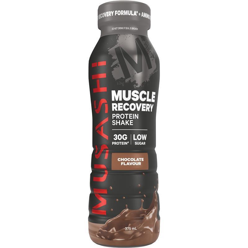 Load image into Gallery viewer, Musashi Muscle Recovery Chocolate 375ml
