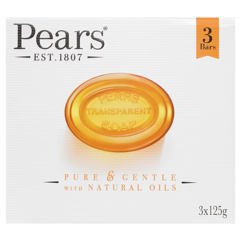Load image into Gallery viewer, Pears Transparent Value Pack 3x125g
