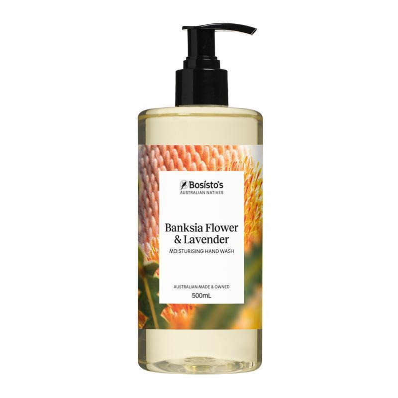 Load image into Gallery viewer, Bosisto's Banksia Flower &amp; Lavender Hand Wash 500mL
