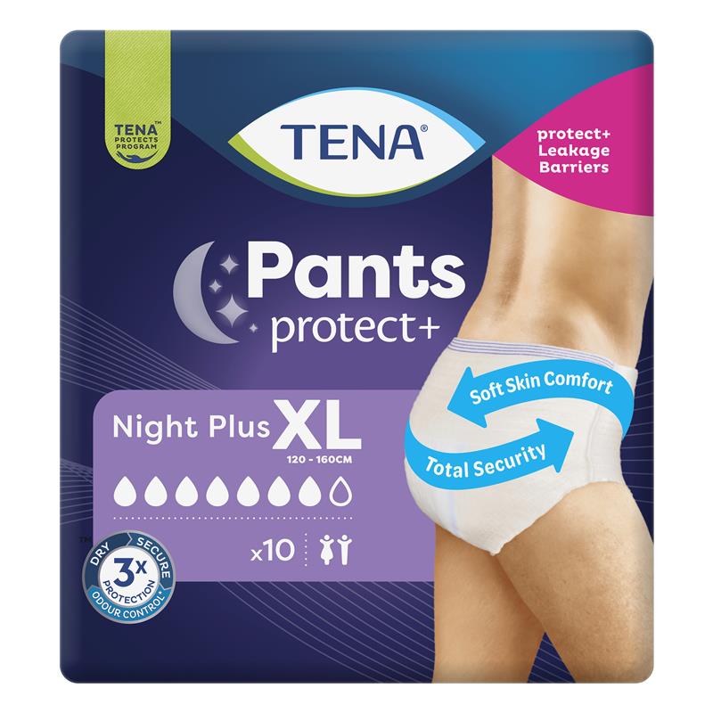 Load image into Gallery viewer, TENA Pants Night Plus Extra Large 10 Pack
