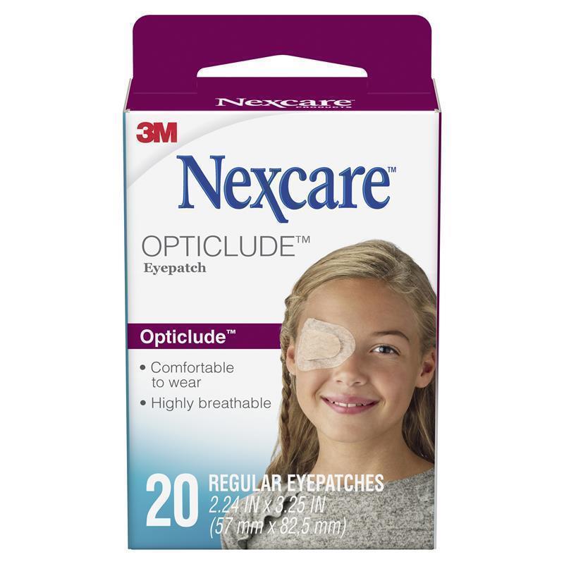 Load image into Gallery viewer, Nexcare Opticlude Orthoptic Eye Patch Regular 81mm x 55.5mm
