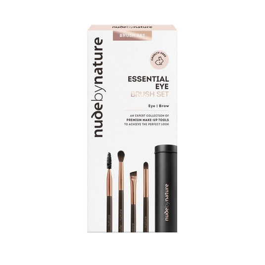 Nude by Nature Essential Eye Brush Set