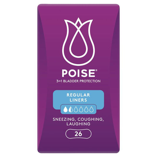 Poise Liners 26 Pack