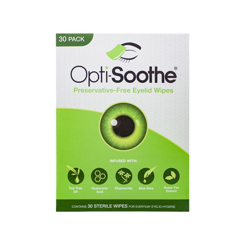 Load image into Gallery viewer, Opti-Soothe Preservative Free Eyelid Wipes 30 Wipes
