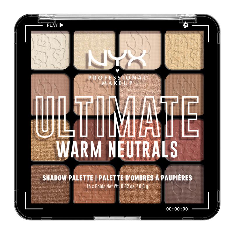 Load image into Gallery viewer, NYX Ultimate Shadow Palette 16-Pan Warm Neutral
