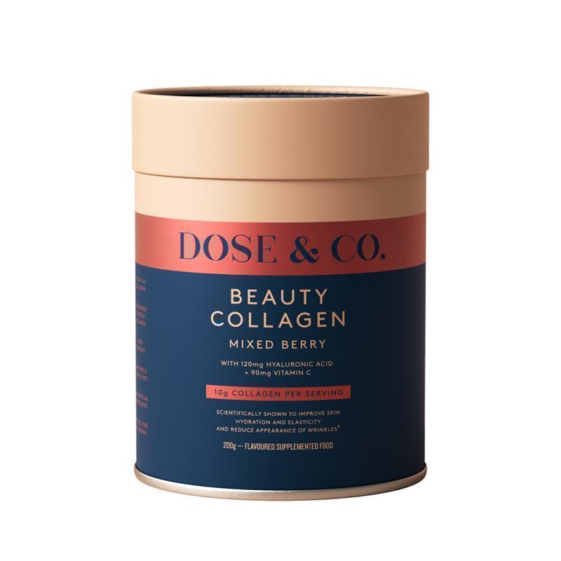 Load image into Gallery viewer, Dose &amp; Co Beauty Collagen Mixed Berry 200g
