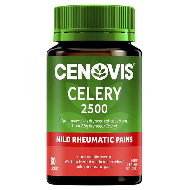 Load image into Gallery viewer, Cenovis Celery 2500 80 Capsules
