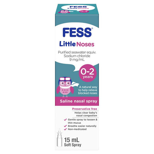 Fess Little Noses Saline Nose Spray Single 15ml