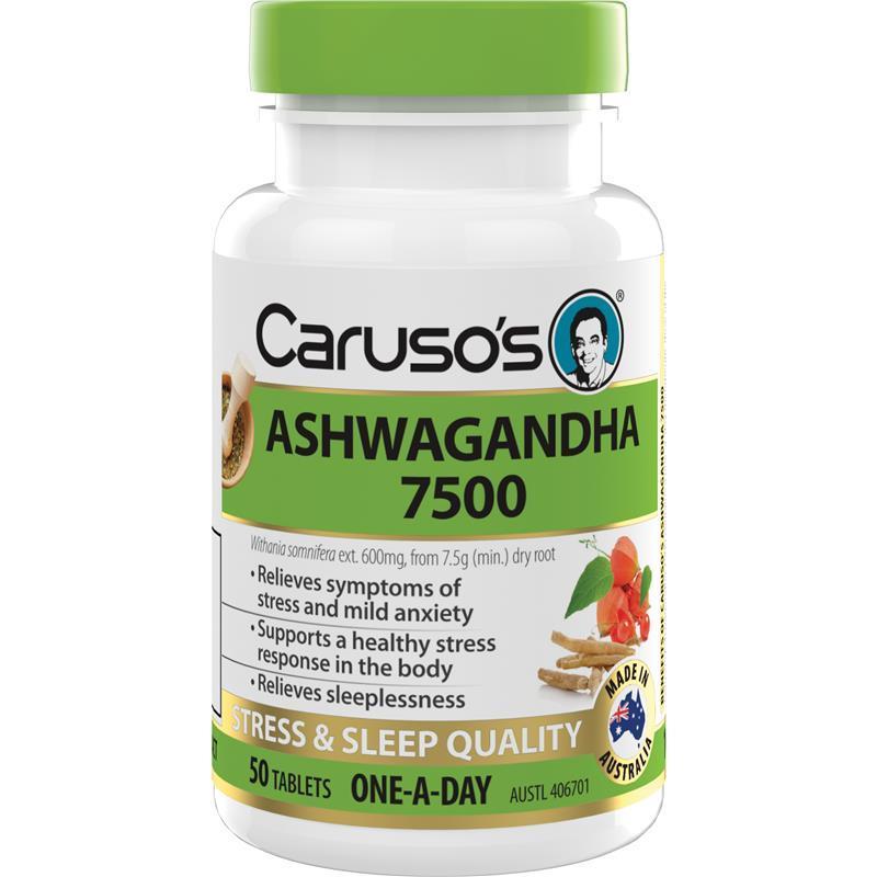 Load image into Gallery viewer, Carusos Ashwagandha 50 Tablets
