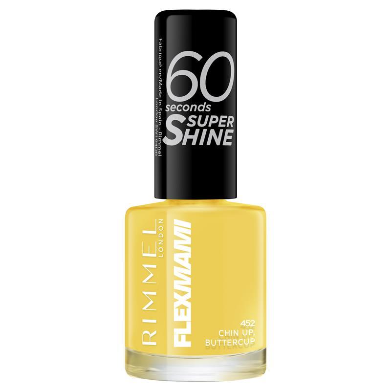 Load image into Gallery viewer, Rimmel Flex Mami Nail Polish 452 Chin Up Buttercup
