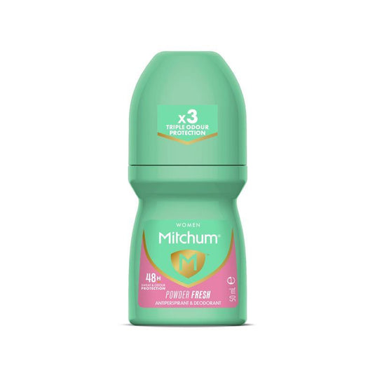 Mitchum for Women Anti-Perspirant Deodorant  Powder Fresh Roll On 50ml