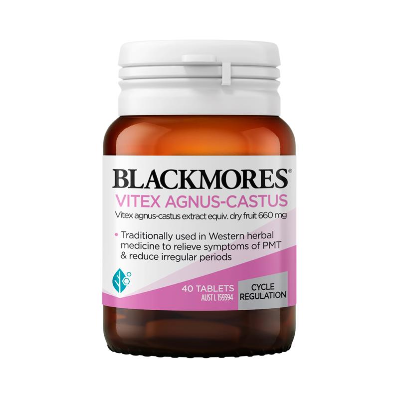Load image into Gallery viewer, Blackmores Vitex Agnus-Castus 40 Tablets
