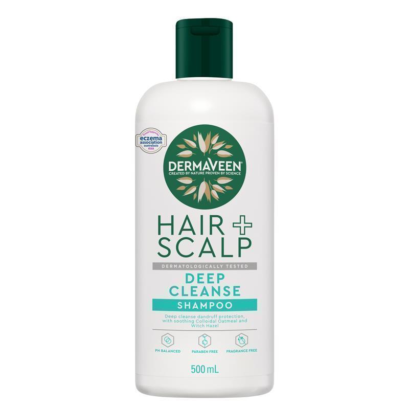 Load image into Gallery viewer, DermaVeen Hair + Scalp Deep Cleanse  Shampoo 500ml
