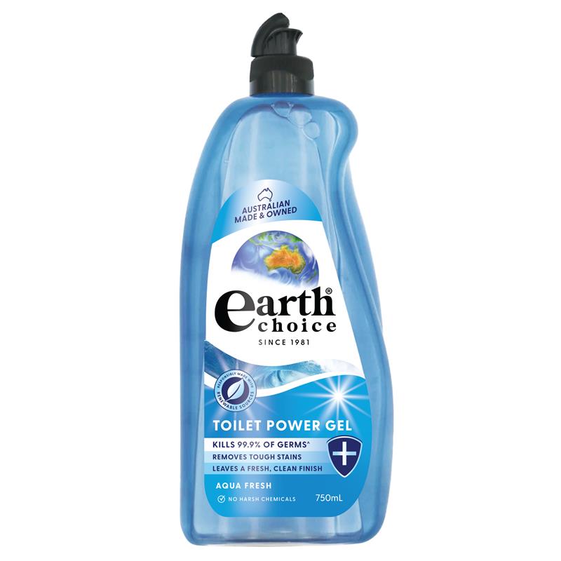 Load image into Gallery viewer, Earth Choice Toilet Cleaner Aqua Fresh 750ml
