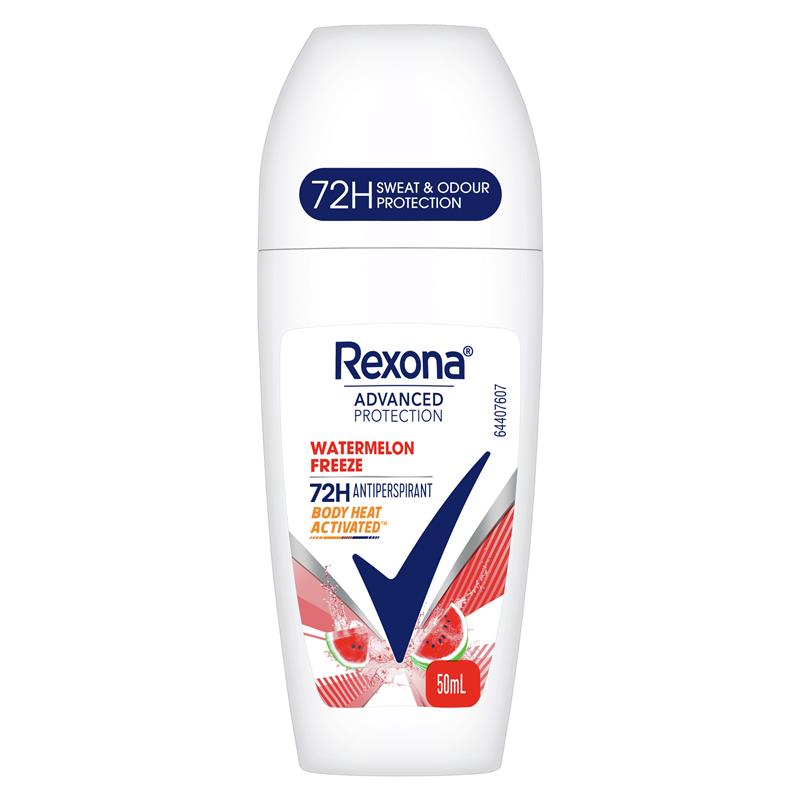 Load image into Gallery viewer, Rexona Women Advanced Antiperspirant Roll On Watermelon Freeze 50ml
