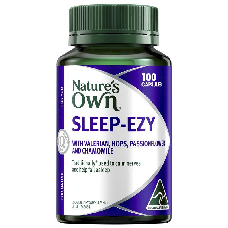 Load image into Gallery viewer, Nature's Own Sleep Ezy 100 Capsules
