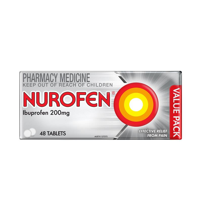 Load image into Gallery viewer, Nurofen Pain Relief Tablets 48 Pack Ibuprofen 200mg

