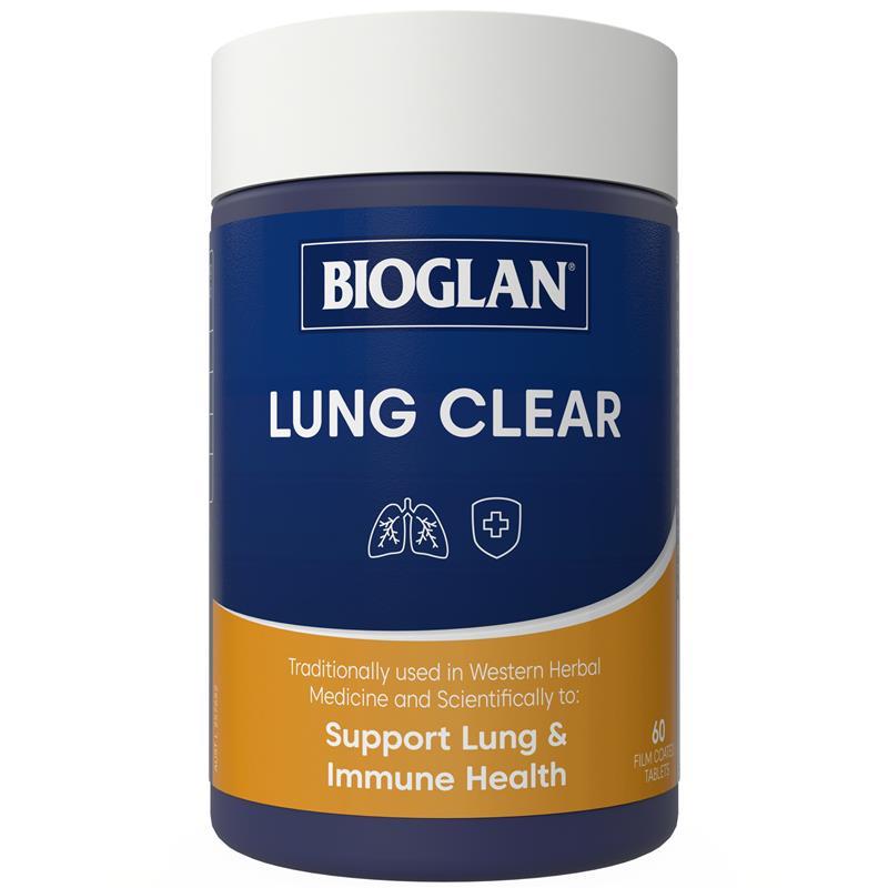 Load image into Gallery viewer, Bioglan Lung Clear 60 Tablets
