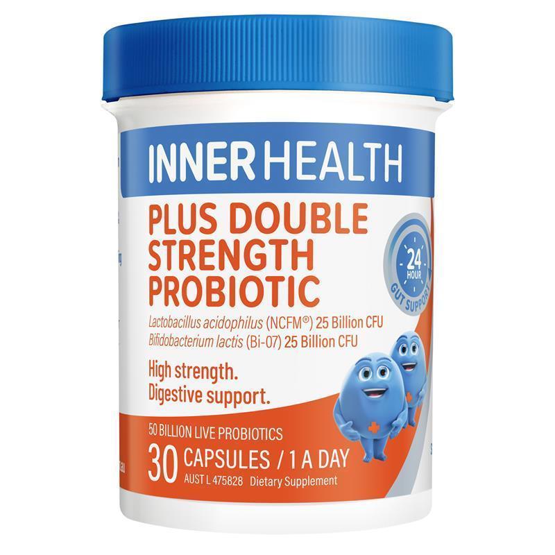 Load image into Gallery viewer, Inner Health Plus Double Strength Probiotic 30 Capsules
