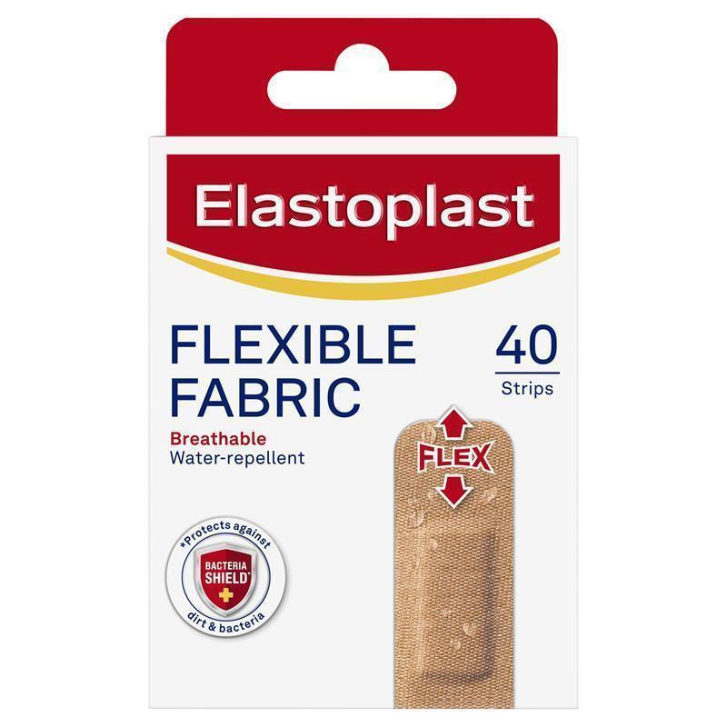 Load image into Gallery viewer, Elastoplast Flexible Fabric Strips 40 Pack
