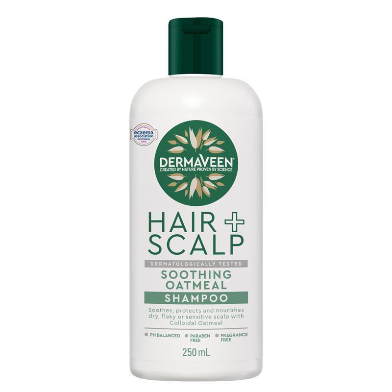 Load image into Gallery viewer, DermaVeen Oatmeal Shampoo for Dry, Flaky or Sensitive Scalps 250mL

