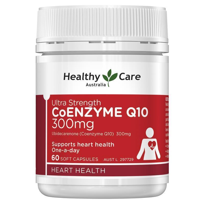 Load image into Gallery viewer, Healthy Care Ultra Strength CoEnzyme Q10 300mg 60 Capsules
