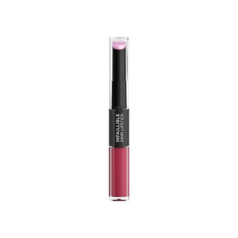 Load image into Gallery viewer, L'Oreal Paris Infallible 24H 2-Step Lipstick 214 Raspberry For Life
