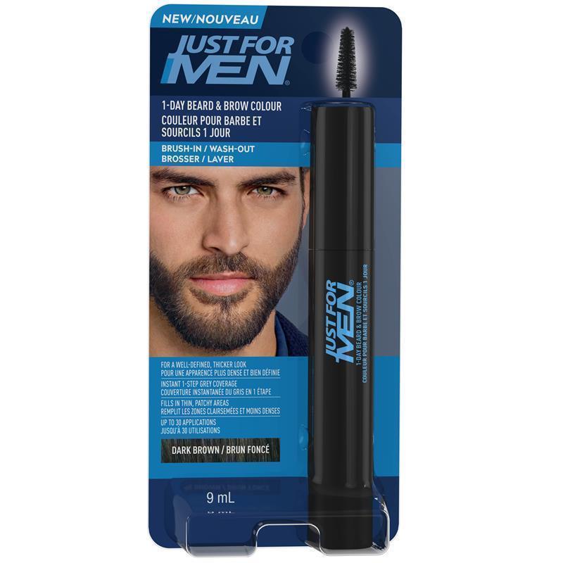Load image into Gallery viewer, Just For Men Beard &amp; Brow Gel Dark Brown
