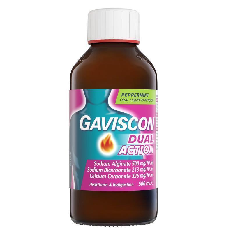 Load image into Gallery viewer, Gaviscon Dual Action Liquid Peppermint 500ml
