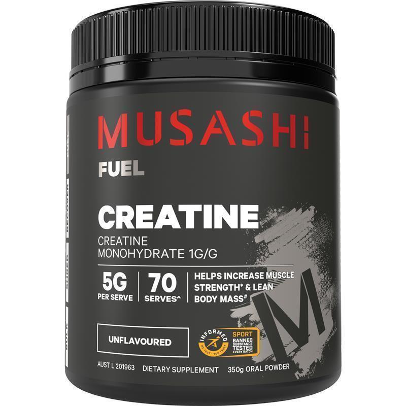 Load image into Gallery viewer, Musashi Creatine Monohydrate Unflavoured 350g
