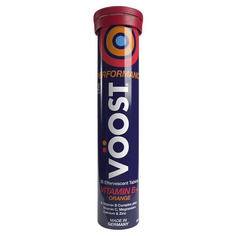 Load image into Gallery viewer, Voost Vitamin B+ Orange Performance Effervescent 20 Tablets
