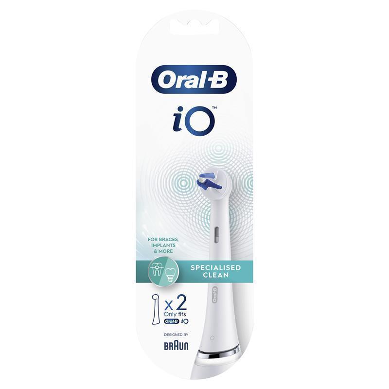 Load image into Gallery viewer, Oral B Power Toothbrush iO Specialised Clean Refills White 2 Pack
