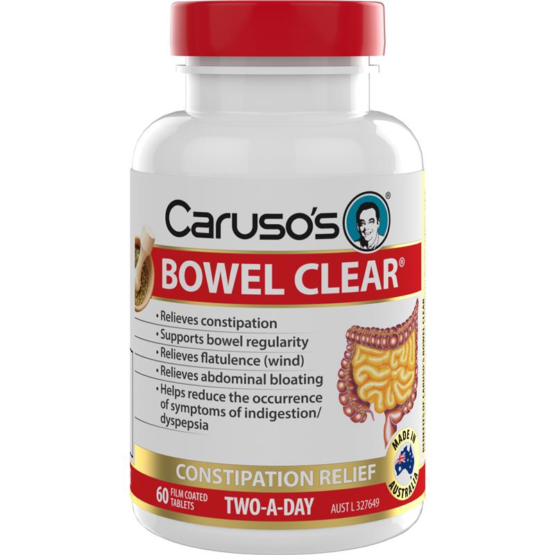 Load image into Gallery viewer, Carusos Bowel Clear 60 Tablets
