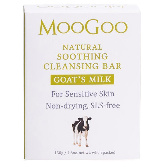 MooGoo Hydrating Cleansing Bar Goats Milk 130g