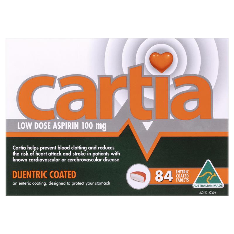 Load image into Gallery viewer, Cartia 100mg Tablets 84
