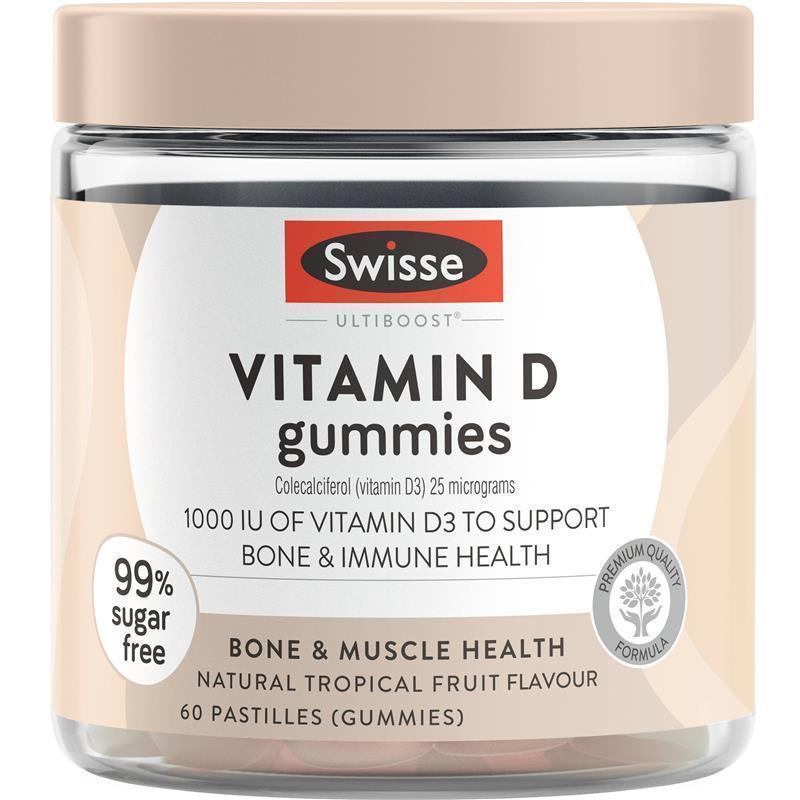 Load image into Gallery viewer, Swisse Vitamin D Gummies 60 Pack
