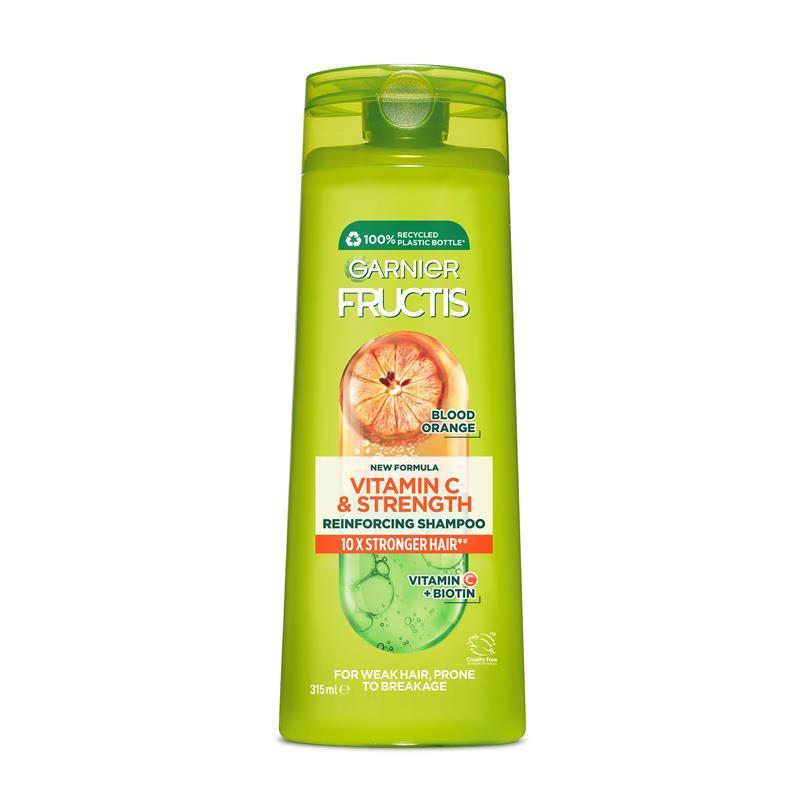 Load image into Gallery viewer, Garnier Fructis Vitamin &amp; Strength Reinforcing Shampoo 315ml
