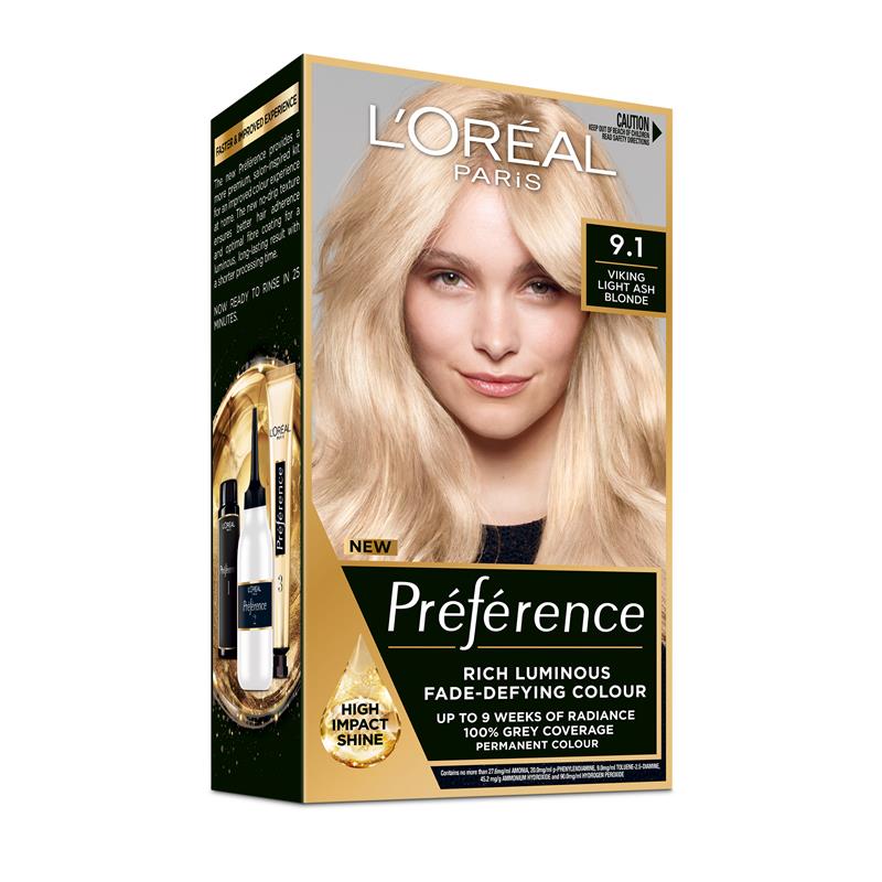 Load image into Gallery viewer, L'Oreal Paris Preference Oslo 9.1 Viking Light Ash Blonde
