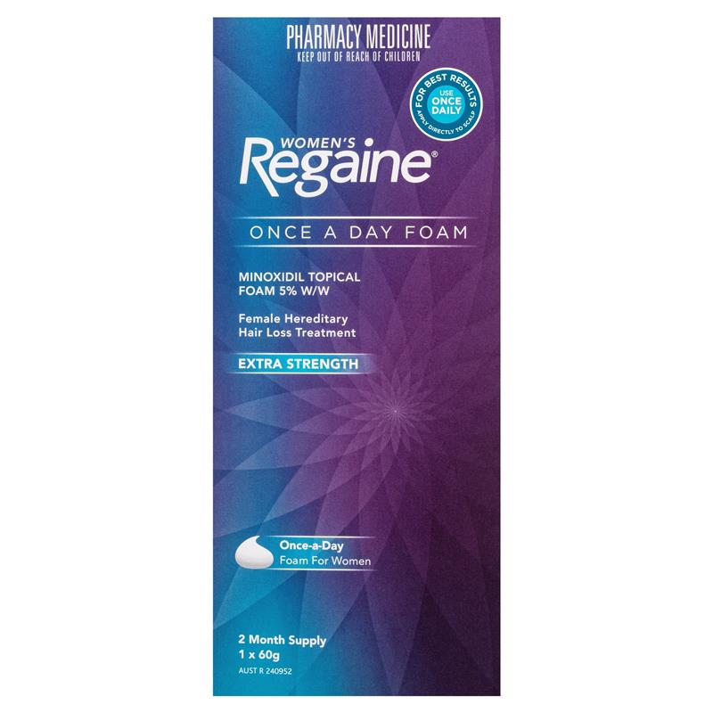 Load image into Gallery viewer, Regaine Womens 5% Minoxidil Foam Hair Loss Treatment 60g
