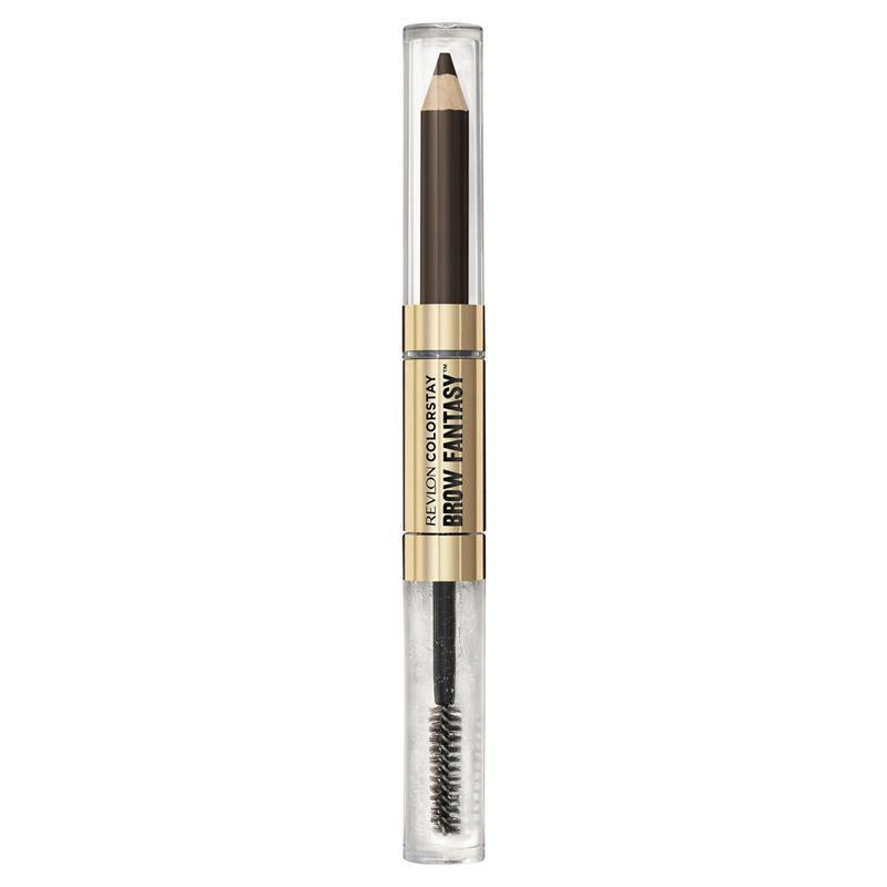 Load image into Gallery viewer, Revlon Colorstay Brow Fantasy Pencil &amp; Gel Dark Brown
