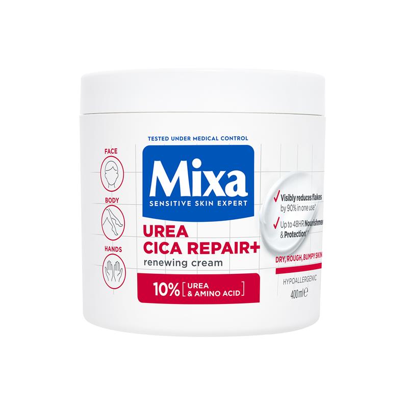 Load image into Gallery viewer, Mixa Urea Cica Repair+ Renewing Cream 400ml
