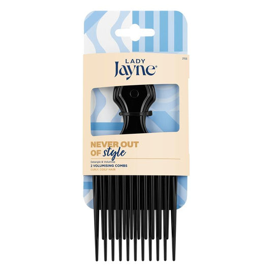 Lady Jayne Afro Comb, Pk2