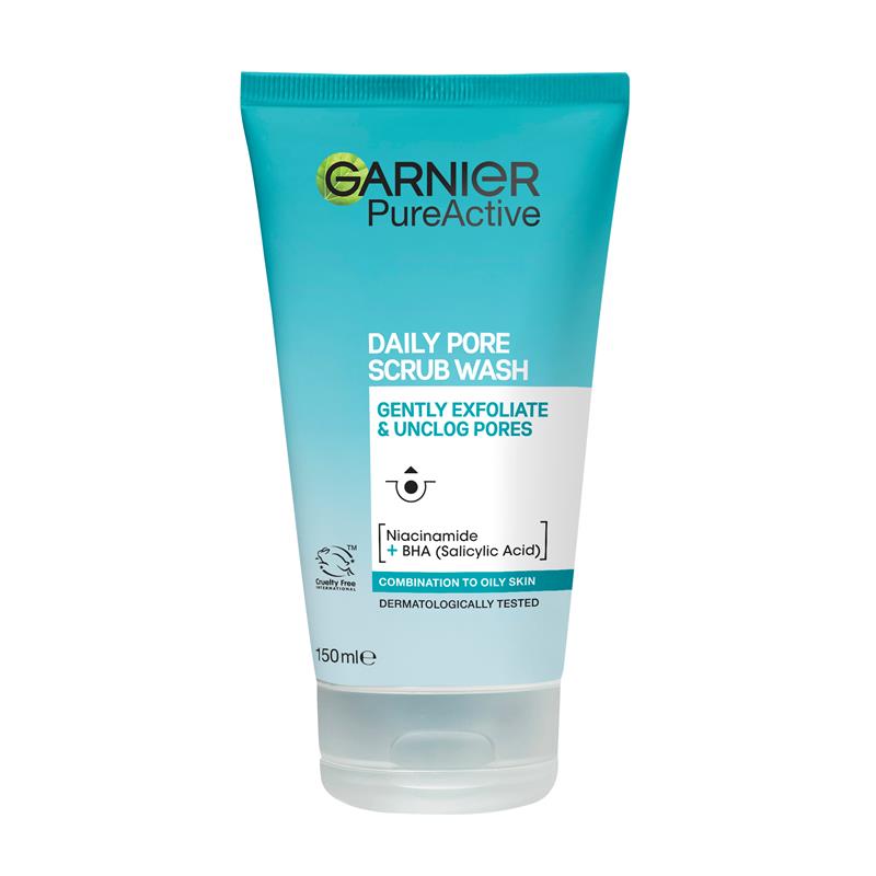 Load image into Gallery viewer, Garnier Skin Naturals Pure Deep Pore Wash 150mL
