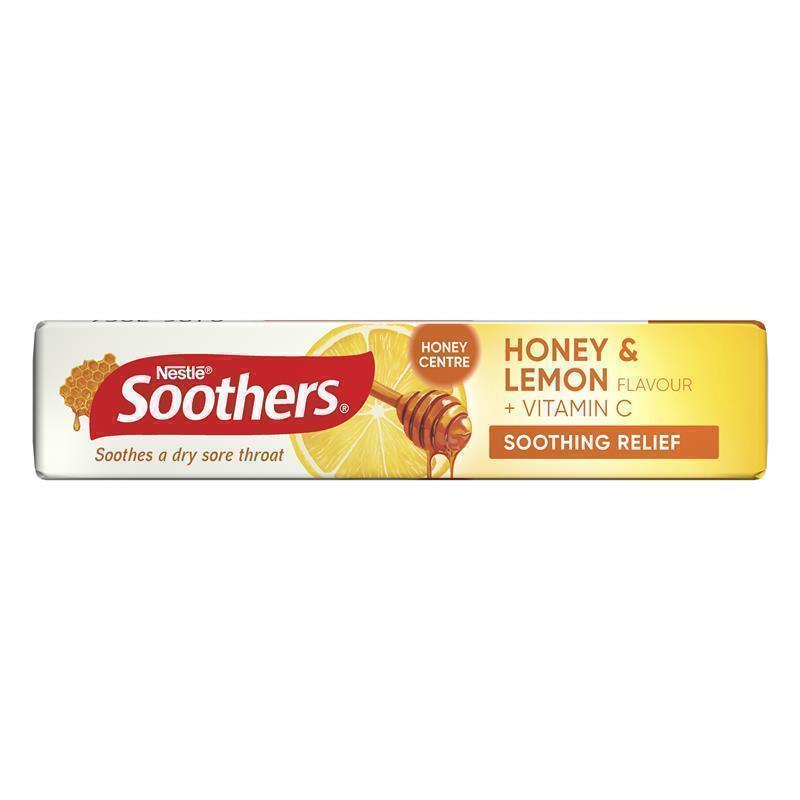 Load image into Gallery viewer, Soothers Honey/Lemon Lozenges 10
