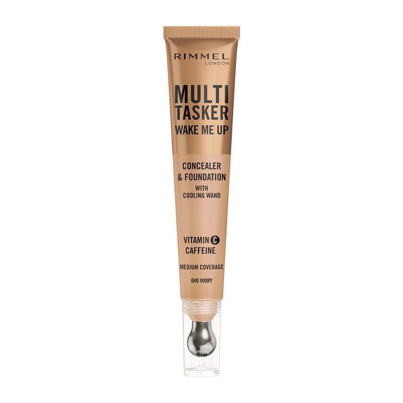 Load image into Gallery viewer, Rimmel Multi Tasker Wake Me Up Concealer &amp; Foundation 040 Ivory
