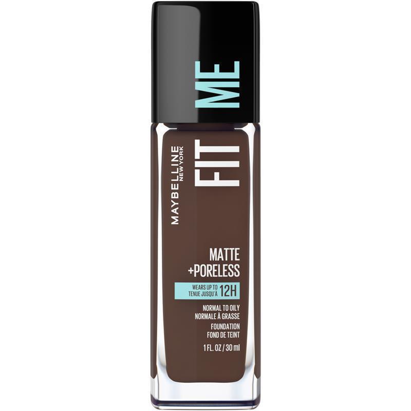Load image into Gallery viewer, Maybelline Fit Me Matte &amp; Poreless Mattifying Liquid Foundation - Espresso 380
