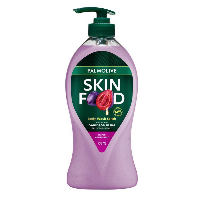 Load image into Gallery viewer, Palmolive Skin Food Body Wash Cream Davidson Plum 750ml
