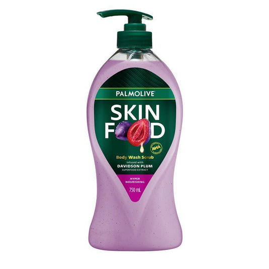 Palmolive Skin Food Body Wash Cream Davidson Plum 750ml